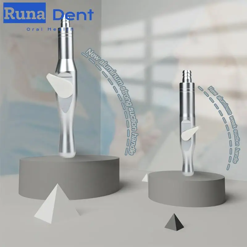 

Стоматологическая Прочная/слабая всасывающая ручка с переключателем металлической полосы, Регулируемая прочная/слабая всасывающая голов...