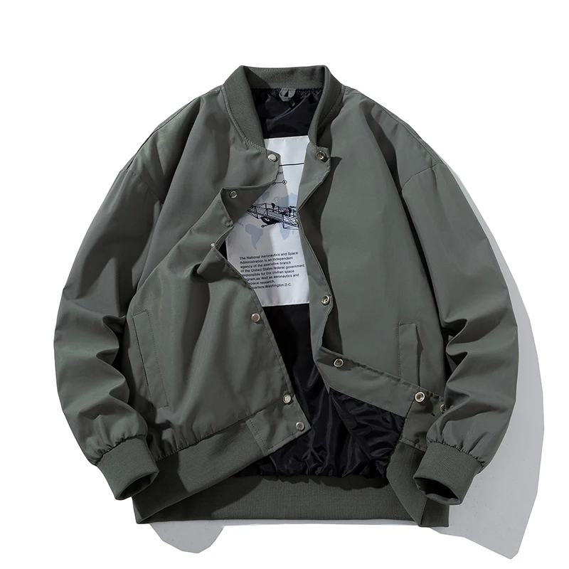 

Winter Basketball Jacket Men Women Fashion Solid Polit Jacket Loose Thick Korean Clothes Couple Windbreaker High Street Black