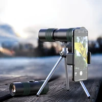 8 24x30 hd monocular 1000m long distance zoom waterproof bak4 prism telescope withwithout tripod phone clip for outdoor camping