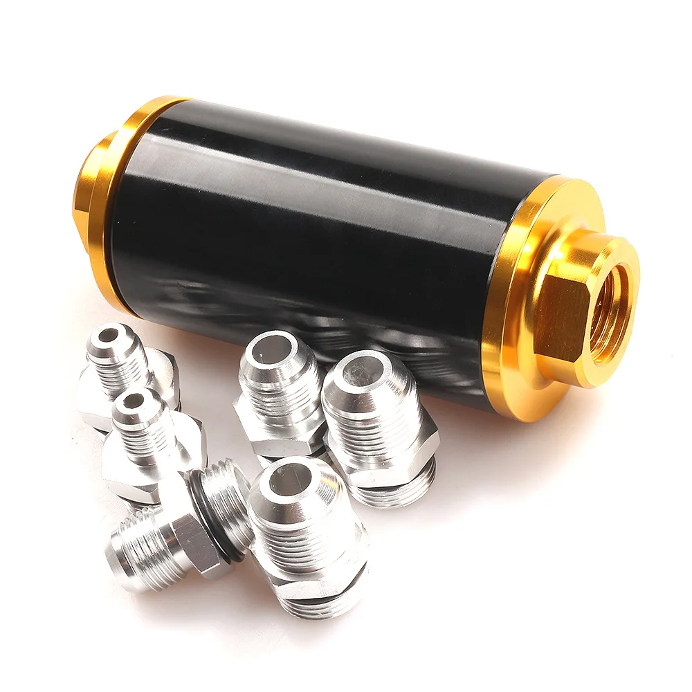 

Car Modification Fuel Filter High Flow Magnetized Petrol Filter 58mm Filter