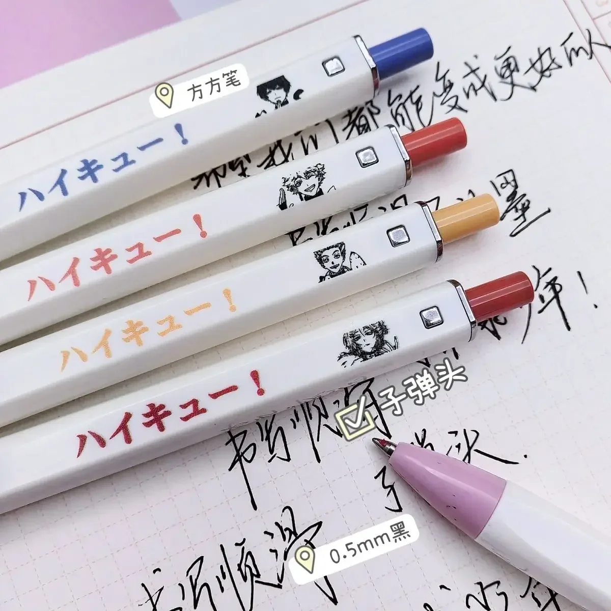 Аниме Haikyuu! Ручка для косплея Shoyo Hinata Kozume Kenma Oikawa Tooru Tobio Kageyama Kotaro Bokuto быстросохнущая