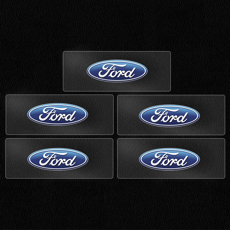

3D наклейка с эмблемой, наклейки для украшения интерьера автомобиля, аксессуары для Ford Focus Mk2 Mk4 Mk8 Ecosport Fiesta Mondeo Shelby Mustang