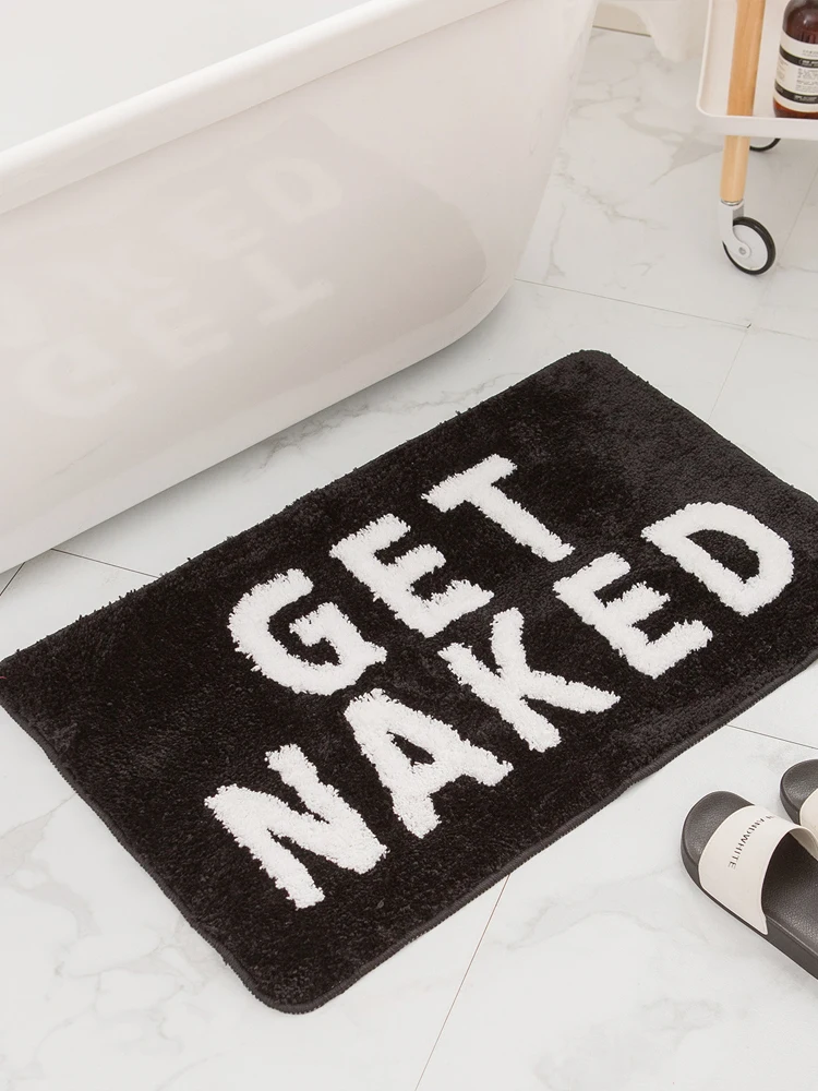 Оригинальный небольшой водонепроницаемый нескользящий коврик для ванной с