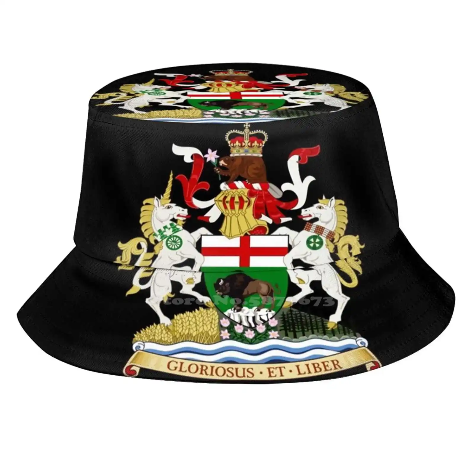 

Coat Of Arms Of Unisex Fisherman Hats Bucket Hats Coat Of Arms Of Flag Of Seal Canada Canada Canadian Coat Of Arms Logo Seal