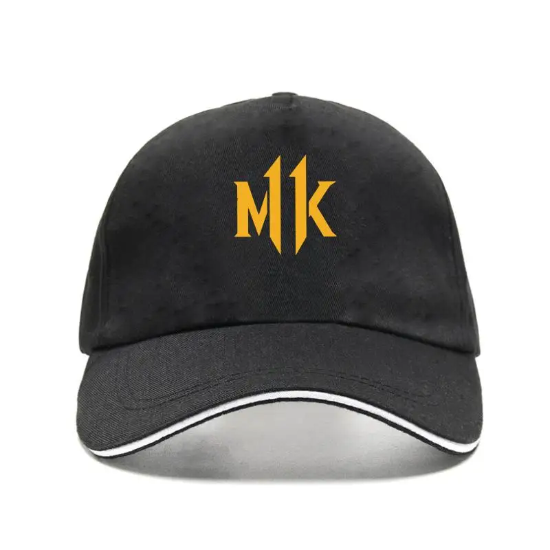 

Men's Mortal Kombat Logo Bill Hats Mk11 Popular Fighting Game Bill Hat Cotton Hats Casual Snapback Baseball Cap Graphic