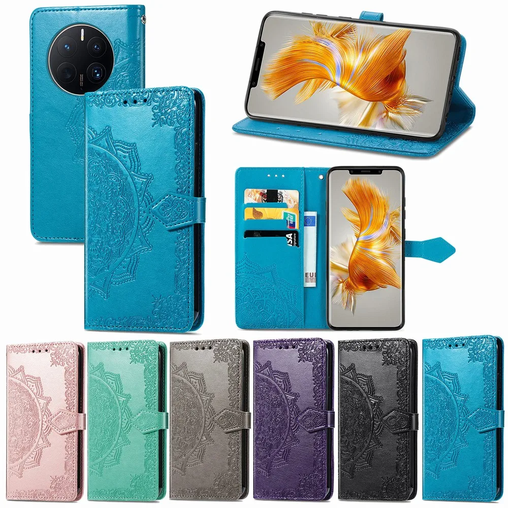 

for Huawei Mate 50 Pro Case Cover coque Flip Wallet Mobile Phone Cases Covers Sunjolly for Huawei Mate 50 Pro Cases
