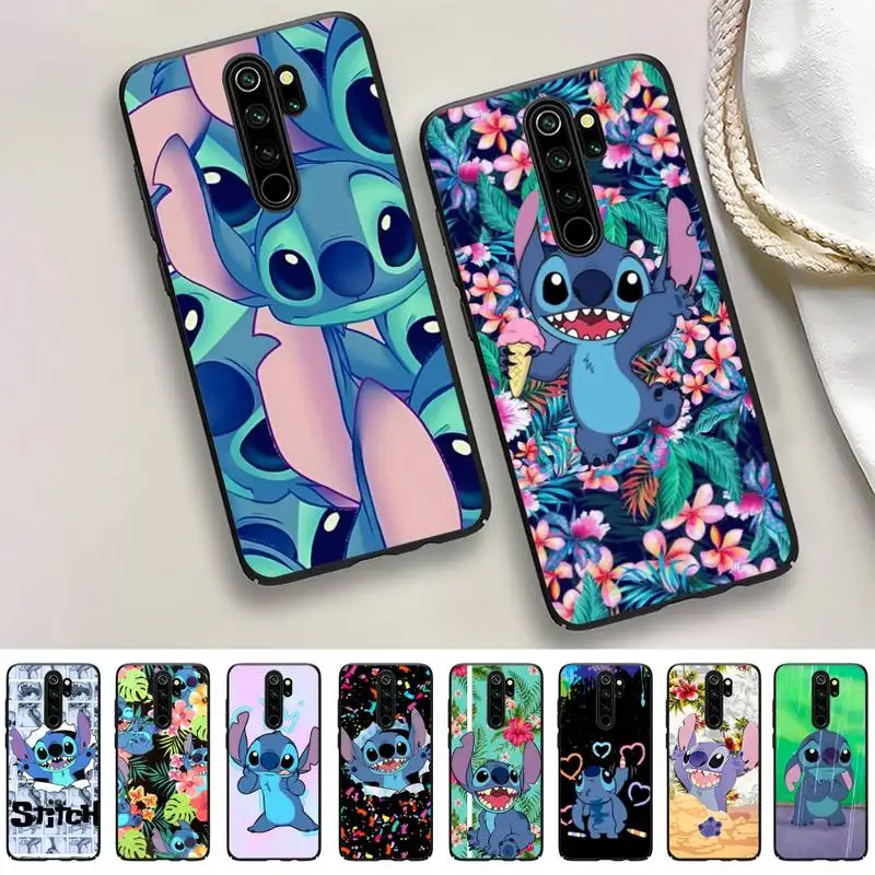 

BANDAI Stitch Phone Case For Redmi 9 5 S2 K30pro Silicone Fundas for Redmi 8 7 7A note 5 5A