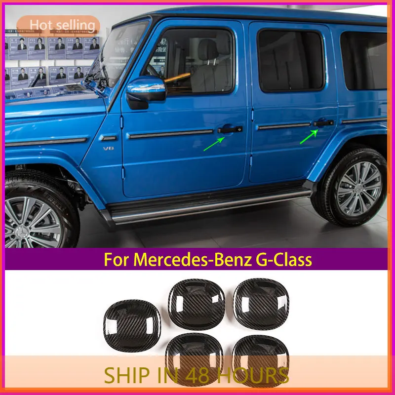 

4pcs for Mercedes-Benz G-Class Auto Door Handle Stickers Car Handle Protection Car Handle Anti Scratch Stickers Car Accessories