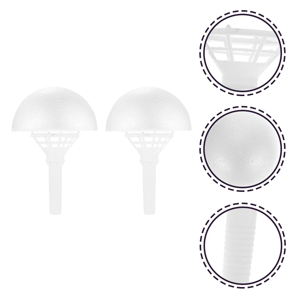 

2 Sets Wedding Bride Wedding Flower Stand Floral Handle for Wedding Flower Arrangement Supplies