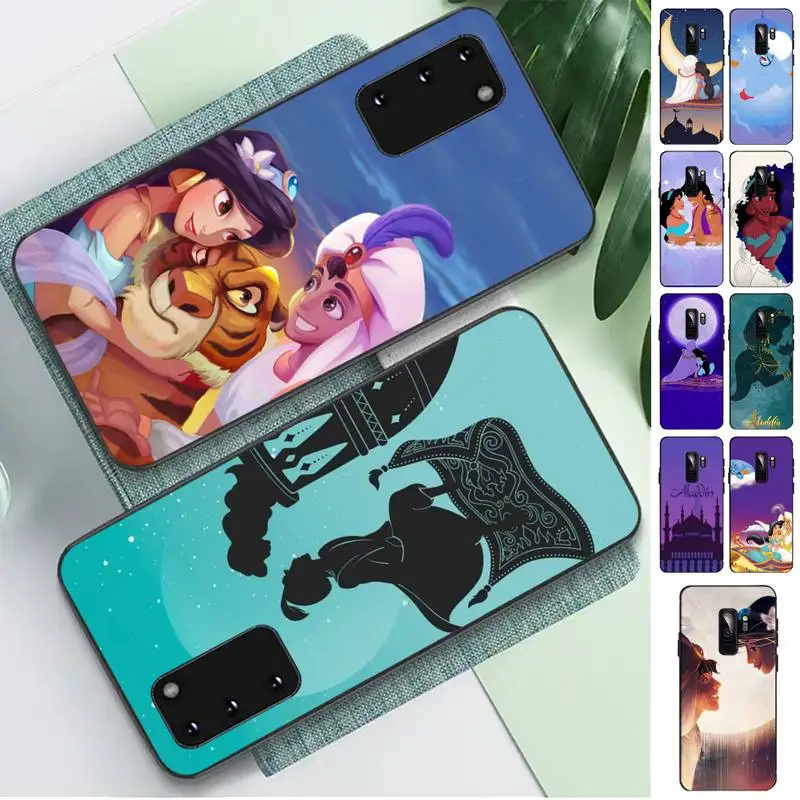 

Disney Aladdin and Jasmine Phone Case for Samsung S10 21 20 9 8 plus lite S20 UlTRA 7edge