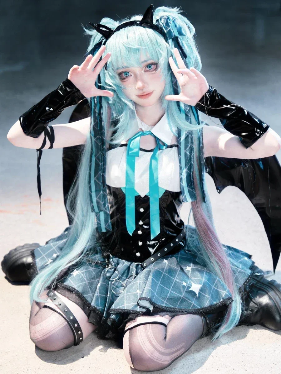 Demon Miku Косплей костюм