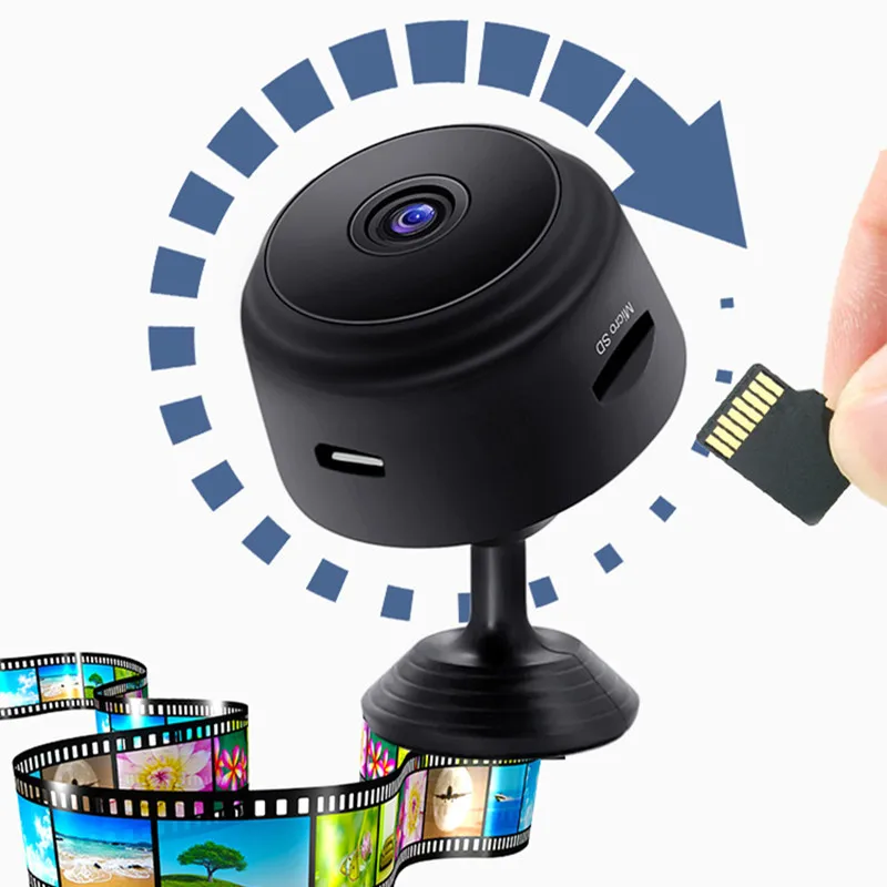 IP-камера видеонаблюдения 1080P Wi-Fi с датчиком движения |