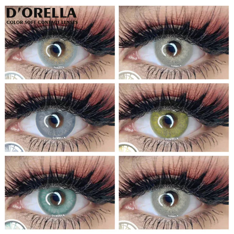 

1 пара/2 шт., контактные линзы для глаз натурального цвета