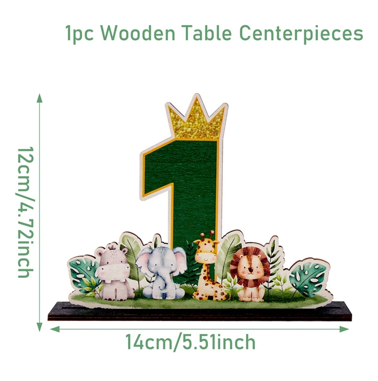 

Деревянные украшения для дня рождения от FENGRISE