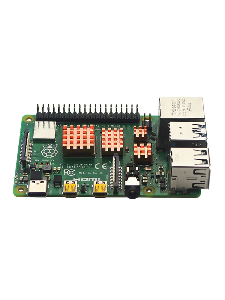 Raspberry Pi 4 Модель B радиатор металлический медный пассивная охлаждающая подушка