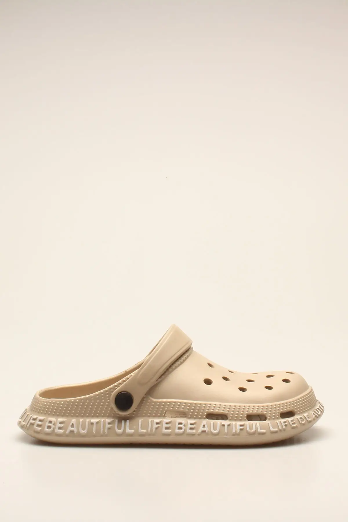 

Fashion Style Beige Unisex Slippers Sandals And Slippers