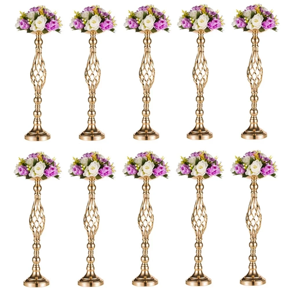 S Rack Stands Wedding Decoration Road Lead Table Centerpiece Pillar Party Event Candlestick