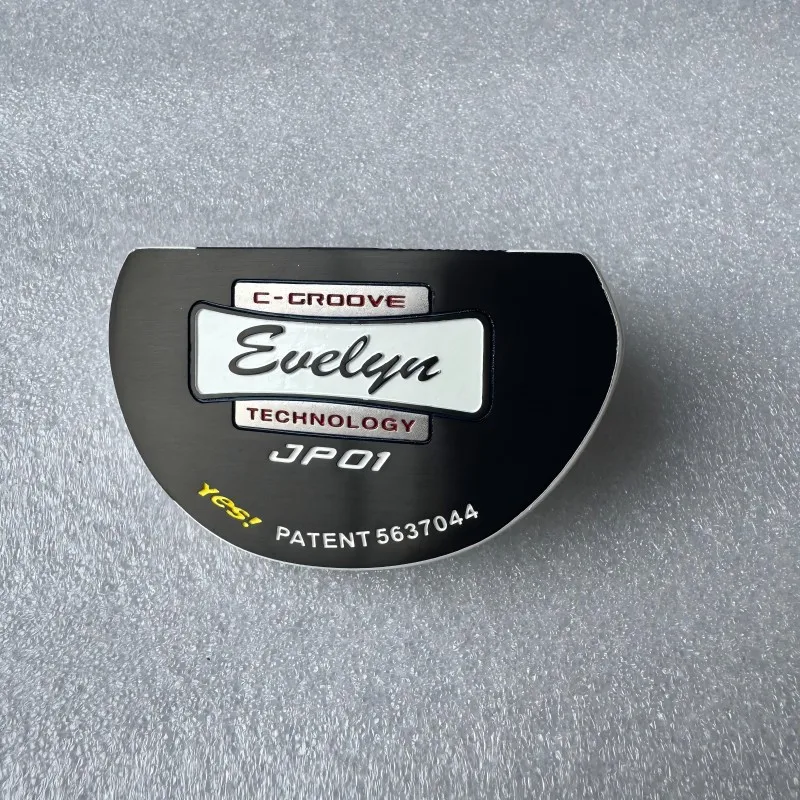 YES PUTTER Evelyn JP01 C-GROOVE клюшка для гольфа насадка 360+/-5 гм черный с белым цветом