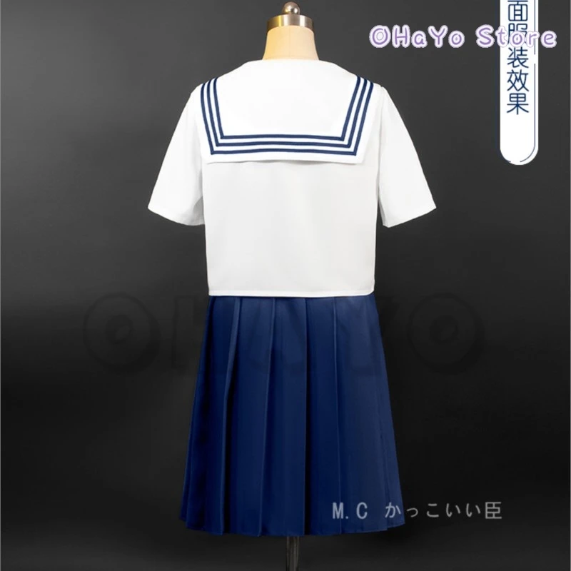 Летний рендеринг Кофунэ Мио Косплей Костюм Парик Аниме Женщины Хэллоуин Девушка