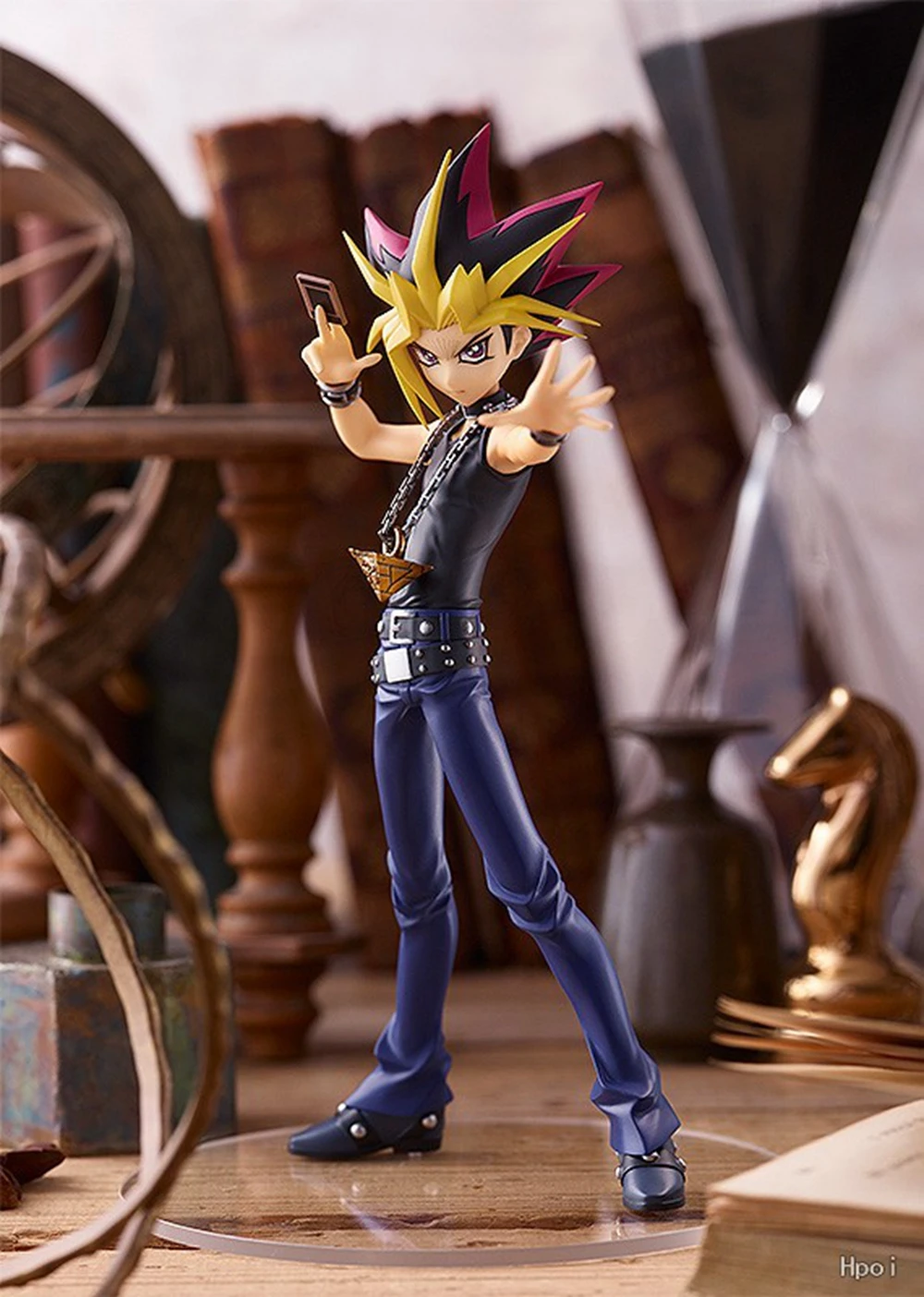 Фото Аниме-игра 17 см Yu-Gi-Oh! Фигурка Duel Monsters Yami Yuugi Battle Light Series Dark Magician Girl Модель игрушки Кукла Фигурка №5