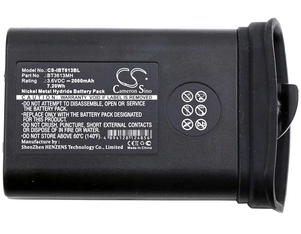 

Cameron Sino 2000mA Battery for Itowa 1406008,Winner,Winner Serial BT3613MH