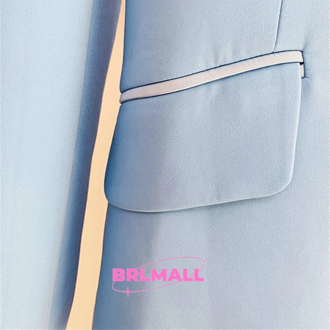 Flare Pants + Suit Jacket 2 Pieces Women Suit Set Formal Tuxedo For Wedding Party Prom Blazer Slim Fit Long Sleeve One Button