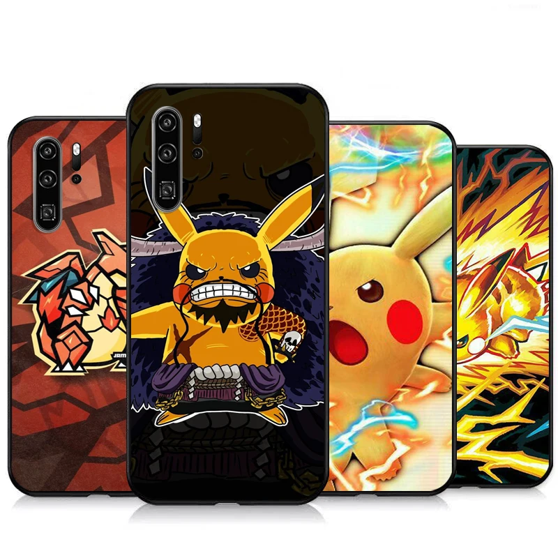 

Pokemon TAKARA TOMY Phone Cases For Huawei Honor P30 P40 Pro P30 Pro Honor 8X V9 10i 10X Lite 9A Cases Carcasa Back Cover