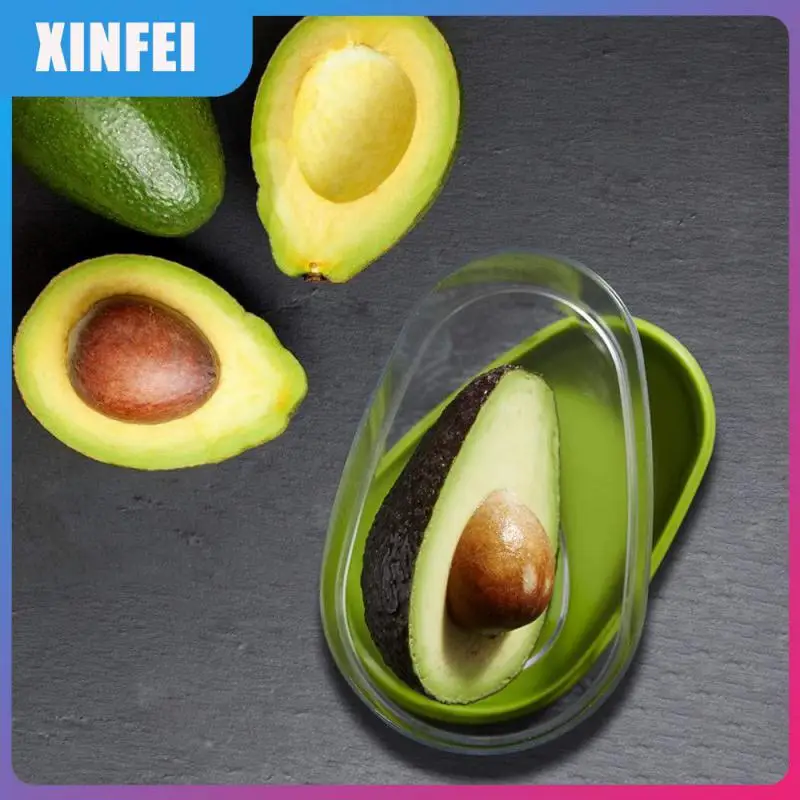 

1pcs Avocado Storage Box Convenient Practical Storage Box Food Preservation Snap-On Lid Avocados Keep Fresh Storage Container