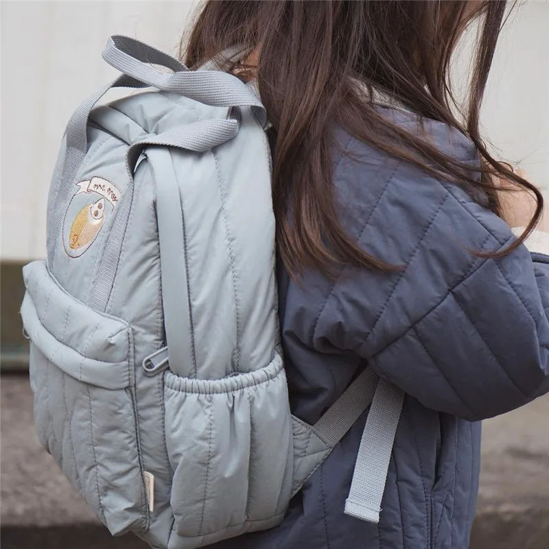 Brand Kids School Bags Beautiful Vintage Style Toddler Boy Girl Backpacks Children Brand Bags Cake Cherry Banana Orange Backpack