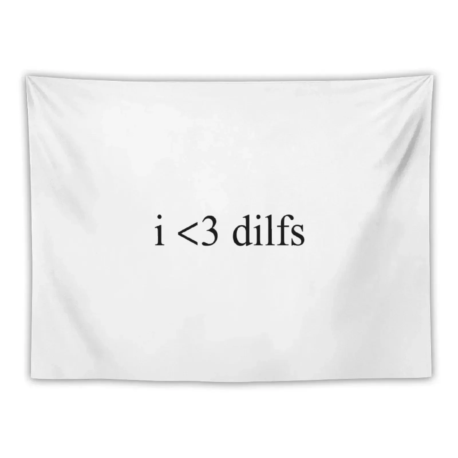 Гобелен с принтом I Heart DILFS аксессуары для домашнего декора гобелен уличного