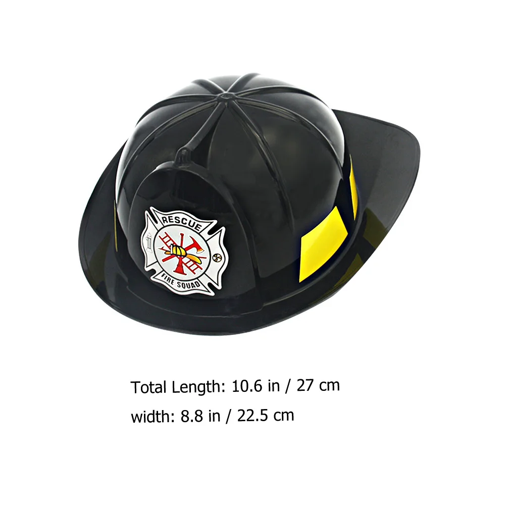 2 шт. детская безопасная одежда домашняя игрушка пластиковая кепка пожарного