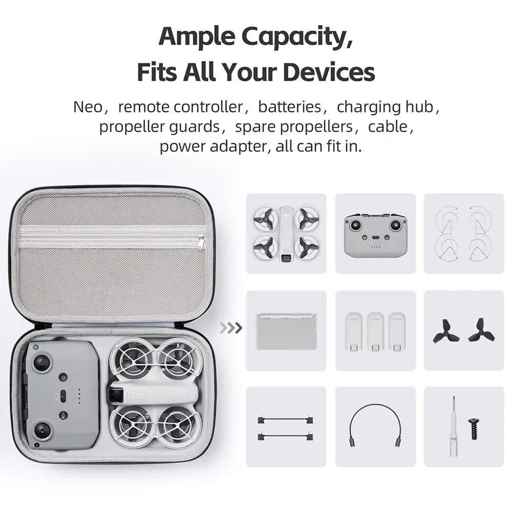 Портативная сумка для хранения дрона DJI Neo