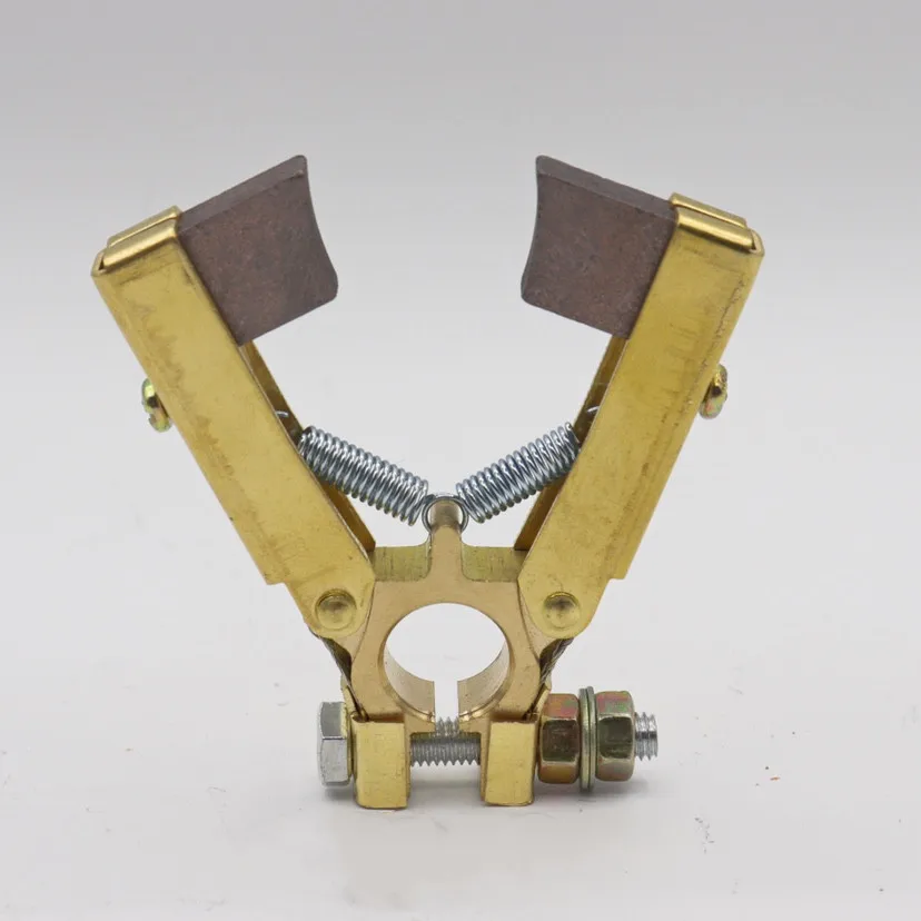 Держатель для угольной щетки в елочку из чистой меди диаметр 6x2 внутренний 10/12 мм