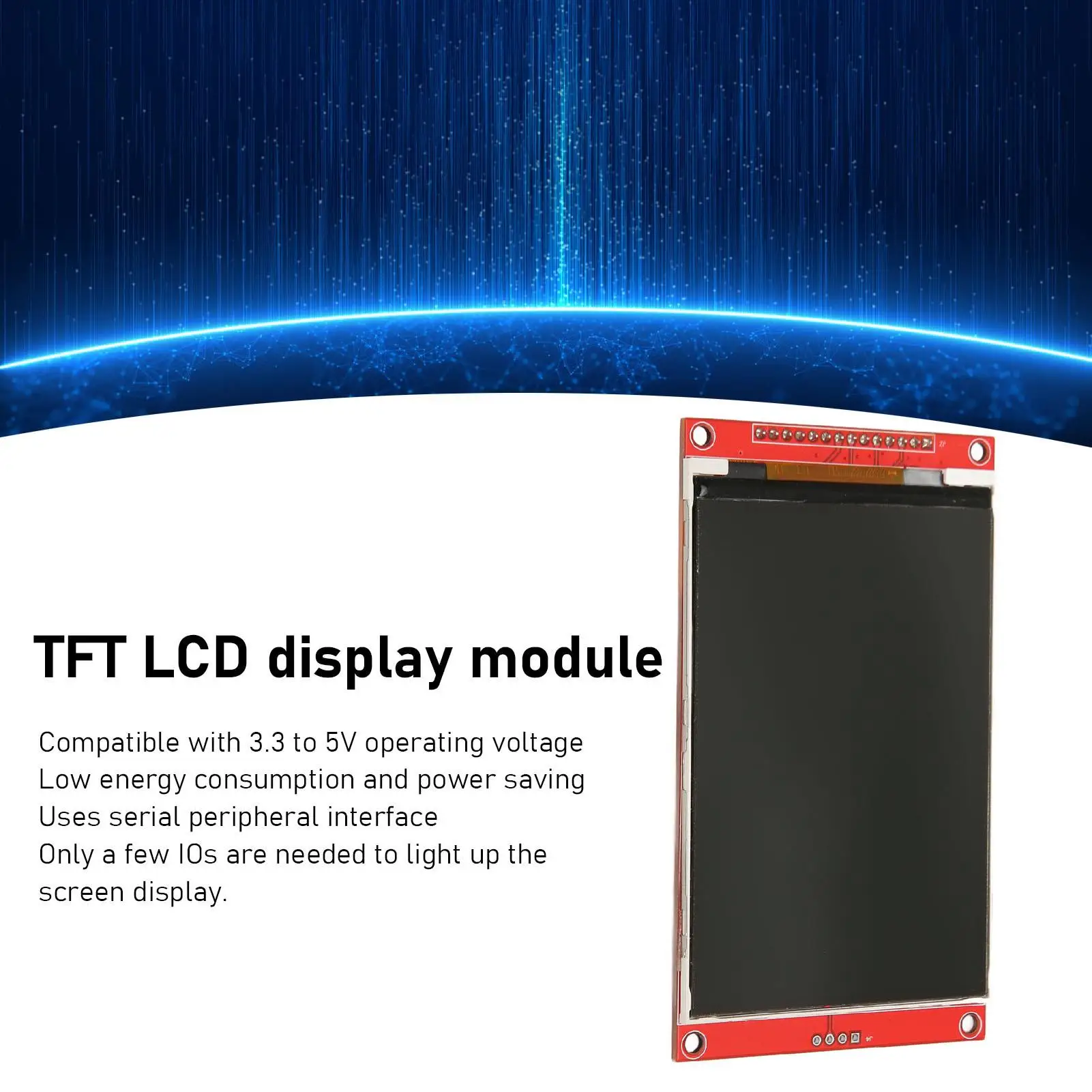 4-дюймовый ЖК-модуль SPI TFT 480x320 ILI9486-14-контактный последовательный дисплей для