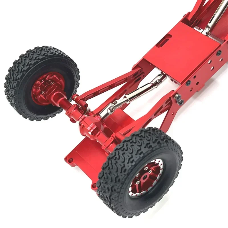 Фото Цельнометаллическая рама шасси RC CAR для 1/12 MN78 MN82 LC79 MN168 Комплект металлических деталей для обновления Радиоуправляемая модель Гусеничный автомобиль Грузовик Багги Трюги №3