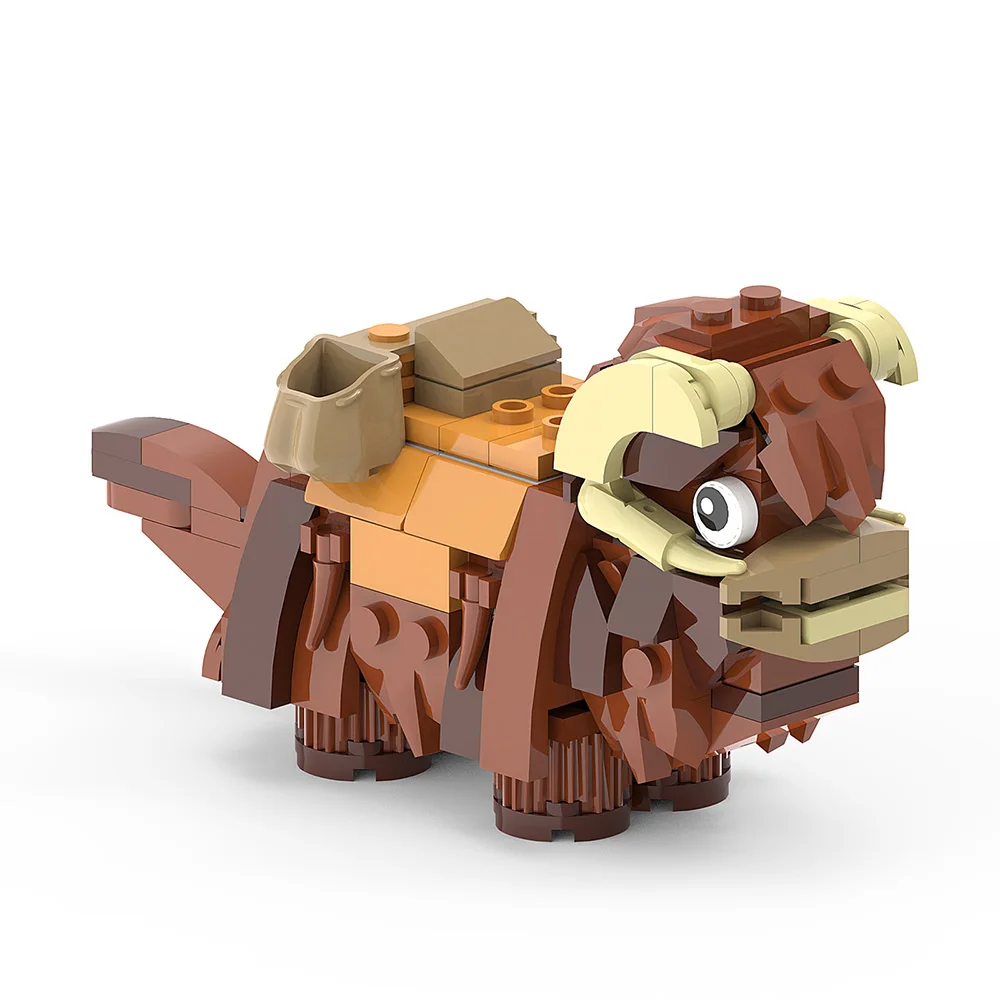 

MOC Space Animal Wars Cow Building Blocks Set Medium Size High-Tech Assemble Brain Game Toys for Children Birthday Best Gifts