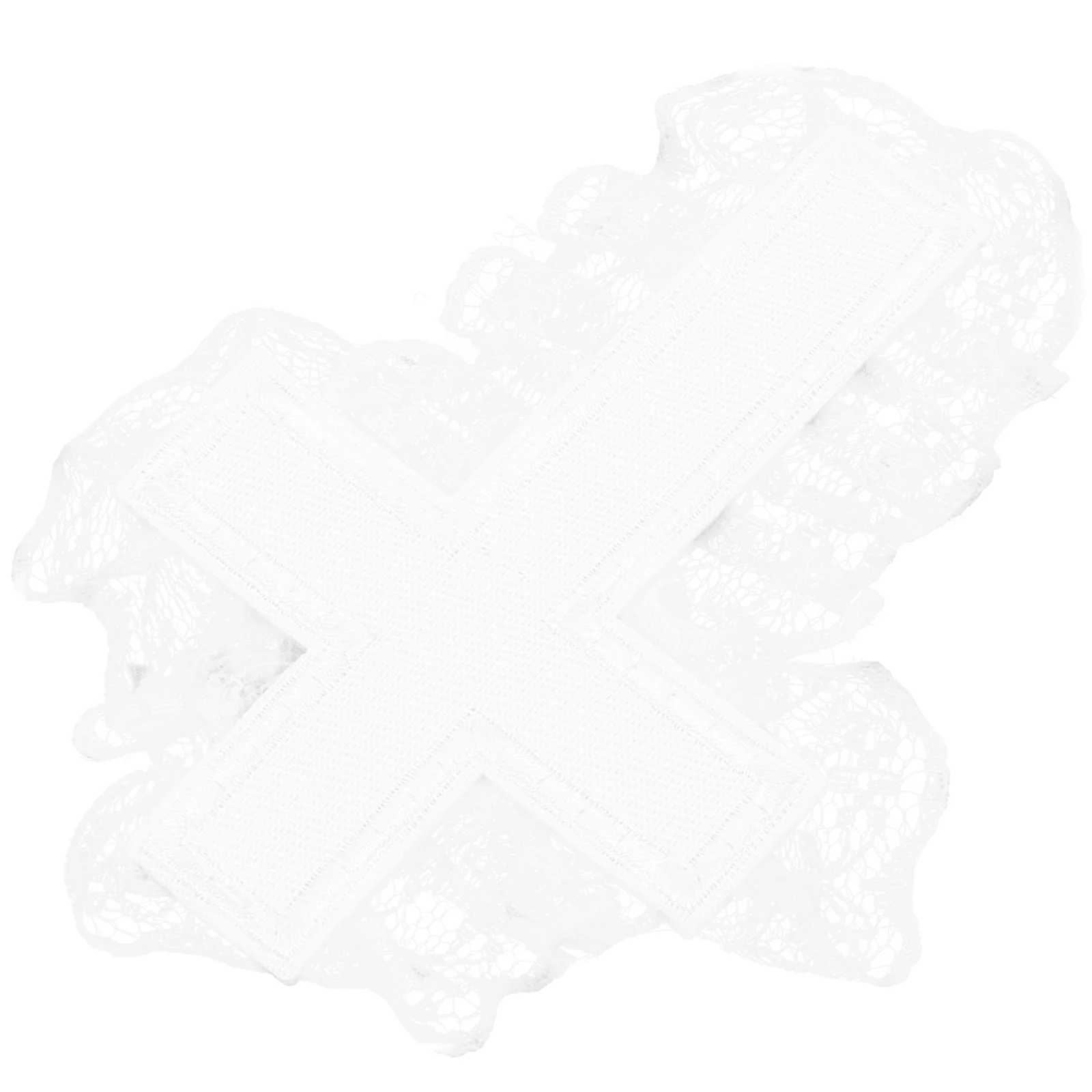 

Lace Cross Hair Clip Gothic Headwear Fabric Hair Clip Halloween Hair Accessory