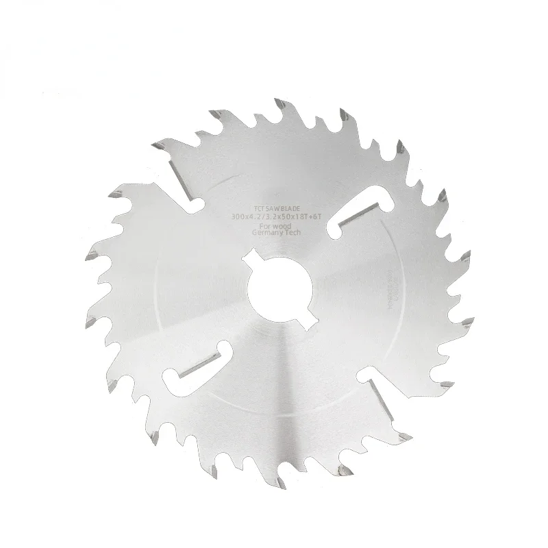 350 мм x 18T тонкая колючая многоструйная пила с рокерами для резки древесины