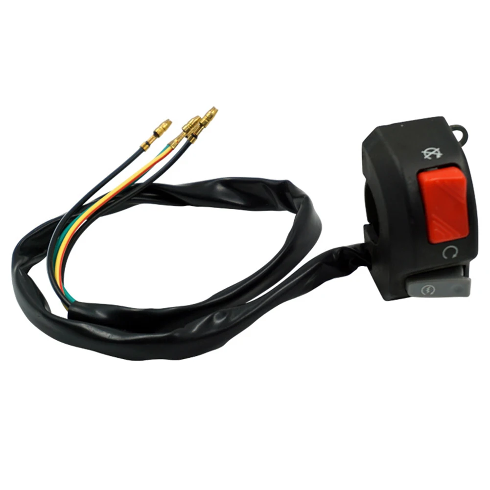 

Universal Motorcycle Handlebar Flameout Switch Connector ON OFF Moto Light Switch Button For Scooter Motorbike Acessories