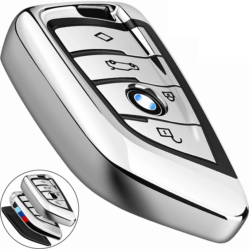 

TPU Car Key Case For BMW 230i 330i 430i 440i 530e 530i 540i 740i 745e 750i 840i M2 M235i M240i M3 40i M4 X1 X2 X3 X4 X5 X6 X7