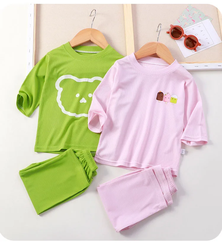 

Хлопковые летние шорты, футболка и штаны для малышей, 2 шт.