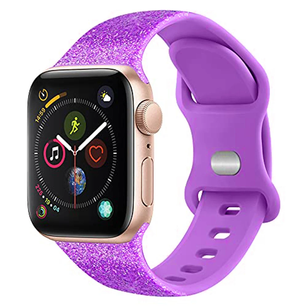 

Ремешок силиконовый для apple watch Series 7, браслет для смарт-часов iwatch 6 5 4 3 Se, 38 м/42 мм, 41 мм 45 мм 44 мм 40 мм