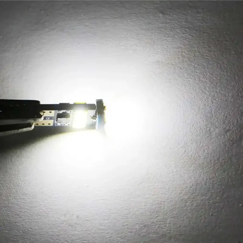 Фото Скидка! 50 шт. T10 15SMD 4014 LED-чипы W5W 194 для автомобиля: боковые, габаритные, для чтения, задние фонари, лампы-клинья, белые, 12В постоянного тока №4