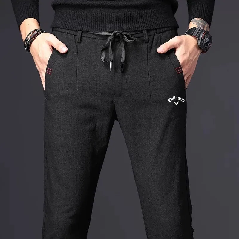 

Golf Clothes Pants Quality Men's Pants Quick Dry Men's Golf Trousers Summer Apparel Breathable Long Golf Wear Men Golf Clothing