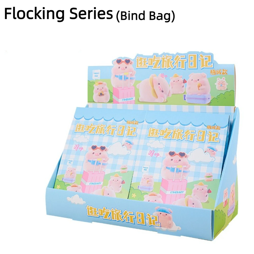 Новая фигурка мультяшной розовой свиньи из смолы дорожный дневник серия