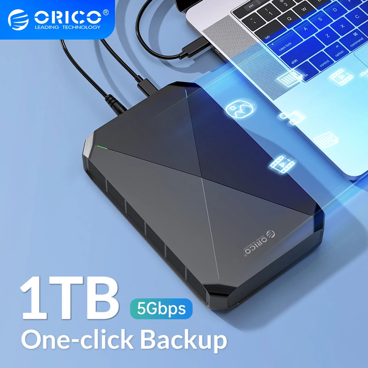 ORICO    1TB Backuper  Android     Mac   Whatsapp  3, 5-    