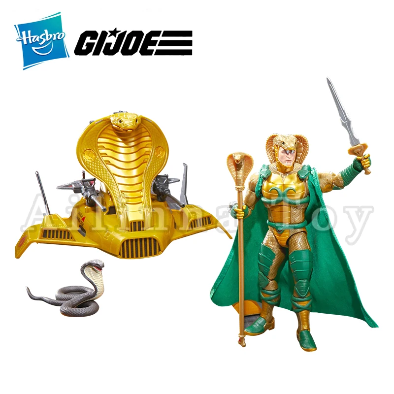 

Hasbro G.I.JOE 1/12 6inch Action Figure Classified Serpentor & Air Chariot Anime Model For Gift Free Shipping