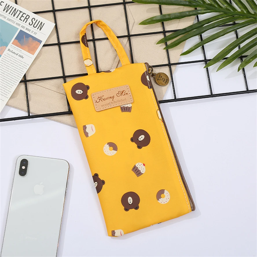 

Kawaii Pencil Case Cute Bear Korean Stationery Trousse Cases For Girls Bags Estuche Escolar Kalemlik Back To School Supplies
