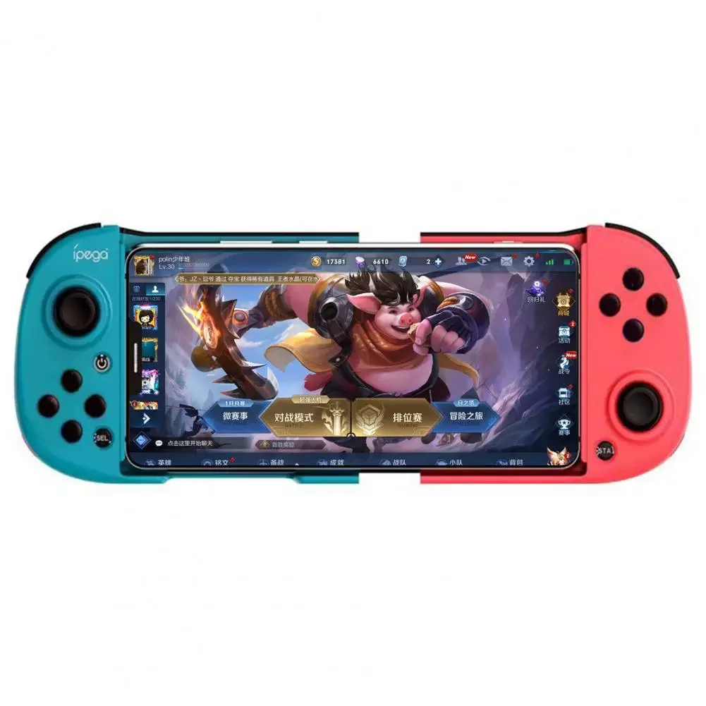 

NEW2023 Game Hand Grip LED Backlight High Sensitivity Mini Bluetooth-compatible Gaming Grip Handle