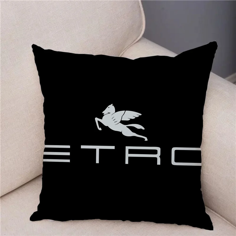 ETRO Декоративные Чехлы Для Подушек 40x40 См Короткая Плюшевая Квадратная Наволочка